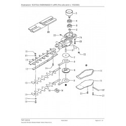 Tanaka Spare Parts for Hdge Cutter THT 210 B
