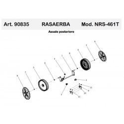 Ricambi Ama per Rasaerba NRS-461T