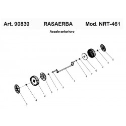 Ama Spare Parts for Lawnmower NRT-461