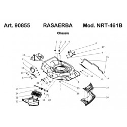 Ama Spare Parts for Lawnmower NRT-461B