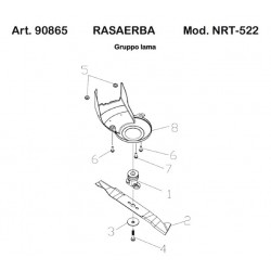 Ama Spare Parts for Lawnmower NRT-522