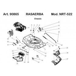 Ama Spare Parts for Lawnmower NRT-522