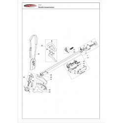 Castelgarden Spare Parts for Brushcutter XB 26