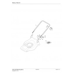 Stiga Spare Parts for Lawnmower Collector 43