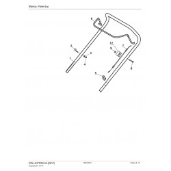 Stiga Spare Parts for Lawnmower Collector 43