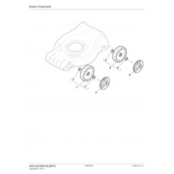 Stiga Spare Parts for Lawnmower Collector 43