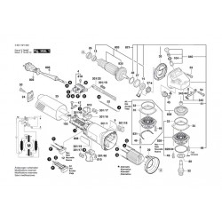 Ricambi Bosch per Smerigliatrice Angolare GWS 1000