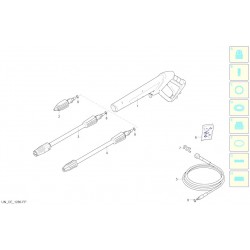 Black&Decker Spare Parts for Pressure Washer PW 1900 WR