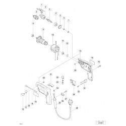Hitachi Spare Parts for Impact Drill D6SH