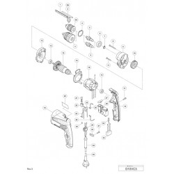 Ricambi Hitachi per Trapano D10VC3