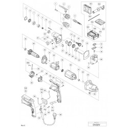 Ricambi Hitachi per Trapano a Percussione DV22V