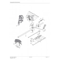 Ricambi Alpina per Decespugliatore BJ 335 D