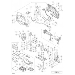 Hitachi Spare Parts for Jigsaw CJ160V