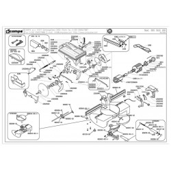 Compa-OMS Spare Parts for Portable Saws 305-3051 MAX 100
