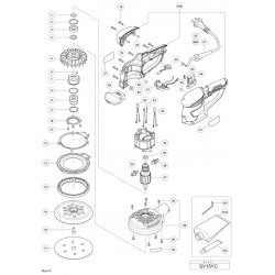 Hitachi Spare Parts for Rotorbital Sander SV15YC