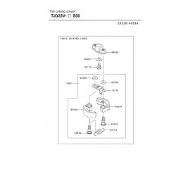 Ricambi Kawasaki per Tagliasiepi TJ023V - AG1-HT75R - 59110