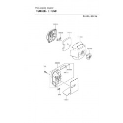 Kawasaki Spare Parts for Bruschcutter TOP 35 – TJ035E