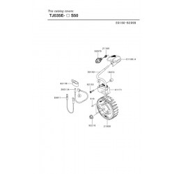 Ricambi Kawasaki per Decespugliatore Top 35 - TJ035E