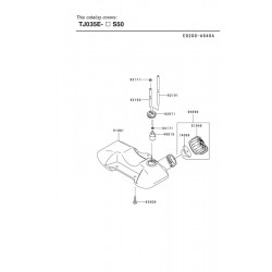 Ricambi Kawasaki per Decespugliatore Top 35 - TJ035E