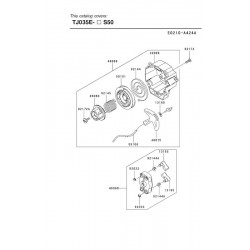 Ricambi Kawasaki per Decespugliatore Top 35 - TJ035E