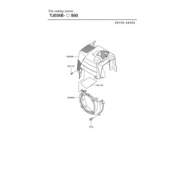 Ricambi Kawasaki per Decespugliatore Top 35U - TJ035E - 73121