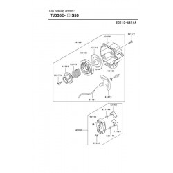 Kawasaki Spare Parts for Bruschcutter Top 35U - TJ035E - 73121