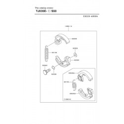 Ricambi Kawasaki per Decespugliatore Top 35U - TJ035E - 73121