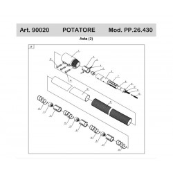 Ama Spare Parts for Pruner Mod. PP.26.430 - 90020