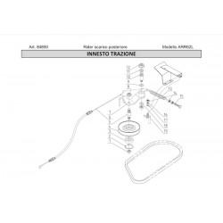 Ama Spare Parts for Lawn Tractor RIDER ARR62L - 84890