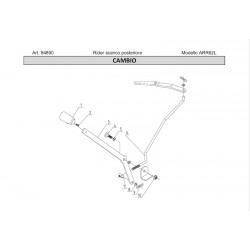 Ama Spare Parts for Lawn Tractor RIDER ARR62L - 84890