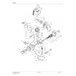 Alpina Spare Parts for Brushcutter BJ 336