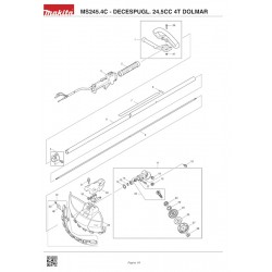 Ricambi Dolmar per Decespugliatore MS245.4C