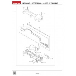 Dolmar Spare Parts for Brusch Cutter MS245.4C