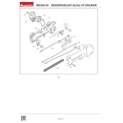 Dolmar Spare Parts for Brusch Cutter MS335.4C
