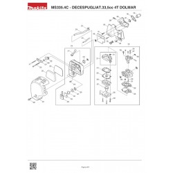 Dolmar Spare Parts for Brusch Cutter MS335.4C