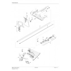 Stiga Spare Parts for Engine Brushcutter SBC 232