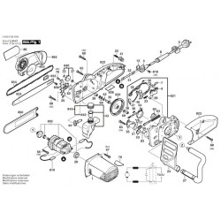Bosch Spare Parts for Chain Saw AKE 35-19 S