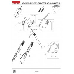 Ricambi Dolmar per Decespugliatore MS4520C