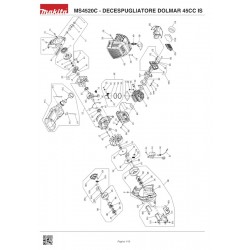 Ricambi Dolmar per Decespugliatore MS4520C