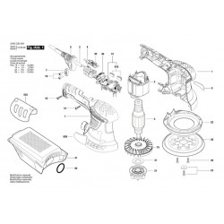 Ricambi Bosch per Levigatrice Rotoorbitale PEX 300 AE