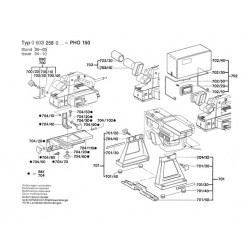 Bosch Spare Parts for Planer PHO 1500