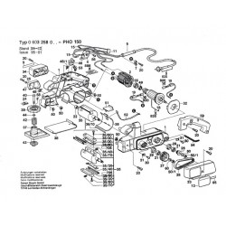 Bosch Spare Parts for Planer PHO 1500