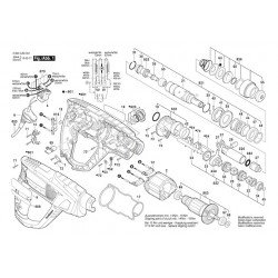 Bosch Spare Parts for Rotary Hammer PBH 2100 SRE