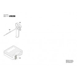 Bosch Spare Parts for Rotary Hammer PBH 2800 RE
