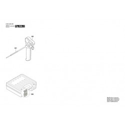 Bosch Spare Parts for Rotary Hammer PBH 3000-2 FRE