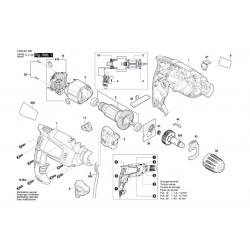 Bosch Spare Parts for Percussion Drill UniversalImpact 700