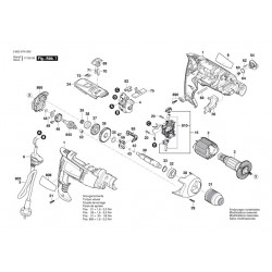 Bosch Spare Parts for Percussion Drill AdvancedImpact 900