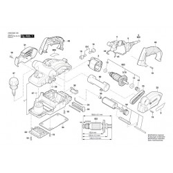 Bosch Spare Parts for Planer PHO 2000