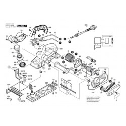 Bosch Spare Parts for Planer PHO 3100