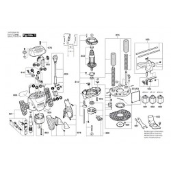 Bosch Spare Parts for Router POF 1200 AE
